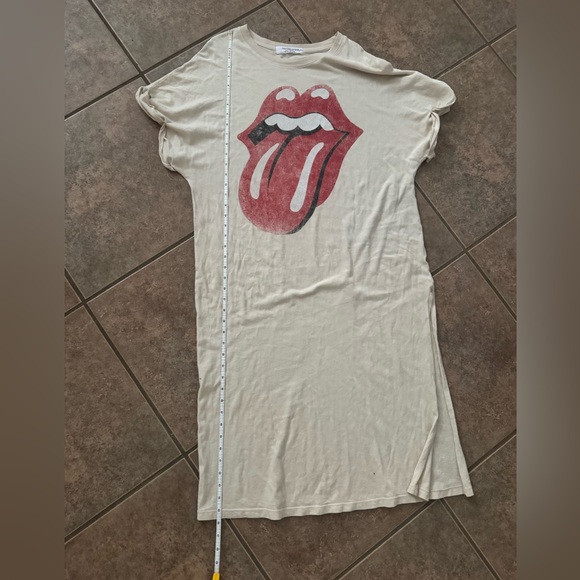 Daydreamer for Free People Rolling Stones’89 T-Shirt Dress Large - Picture 6 of 14